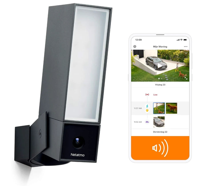 Netatmo NOC-S-EC Telecamera di sorveglianza da esterno 1920 x 1080 Pixel Wall, prodotto ricondizionato