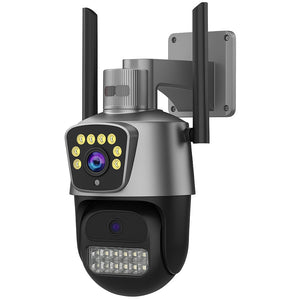 TELECAMERA WIFI ESTERNO SORVEGLIANZA IP66 HD LED ALLARME RILEVAMENTO MOVIMENTO
