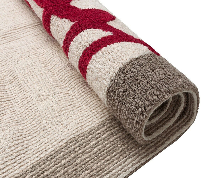 Tappeto Bagno Città Puro Cotone Assorbente 55x90 Cm Camera Scendiletto Morbido Paris