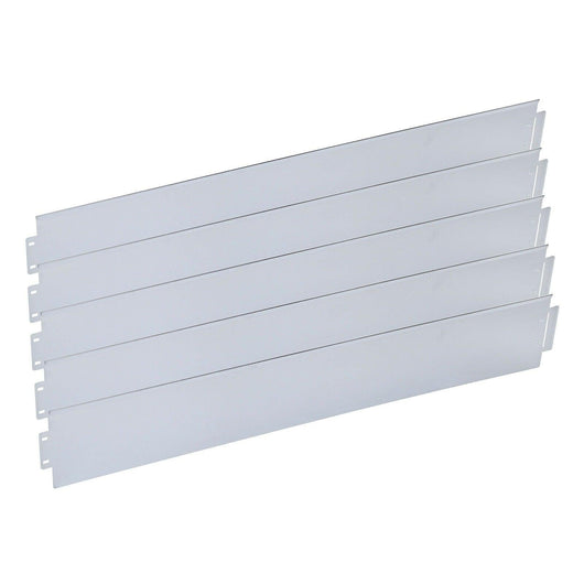 Bordura per giardino in acciaio zincato Barriera per aiuola 5m sistema 16_0001690