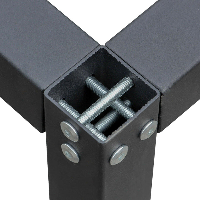 Banco da lavoro a telaio fisso Banco da lavoro a telaio cm 150 tavolo da lavoro supporto officina 16_0002152