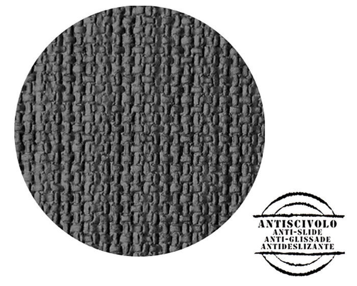 Passatoia Scala Scalinata Ingresso 67x40 Cm Bordata Tappeto Corridoio Gradini Antiscivolo Grigio