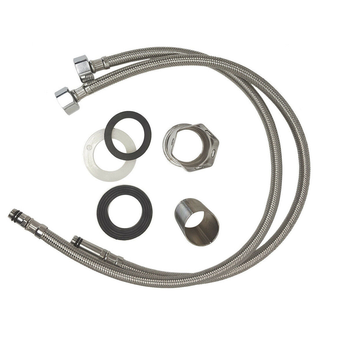 RUBINETTO MISCELATORE CUCINA LAVELLO CANNA DOCCETTA SNODABILE CASA S9003