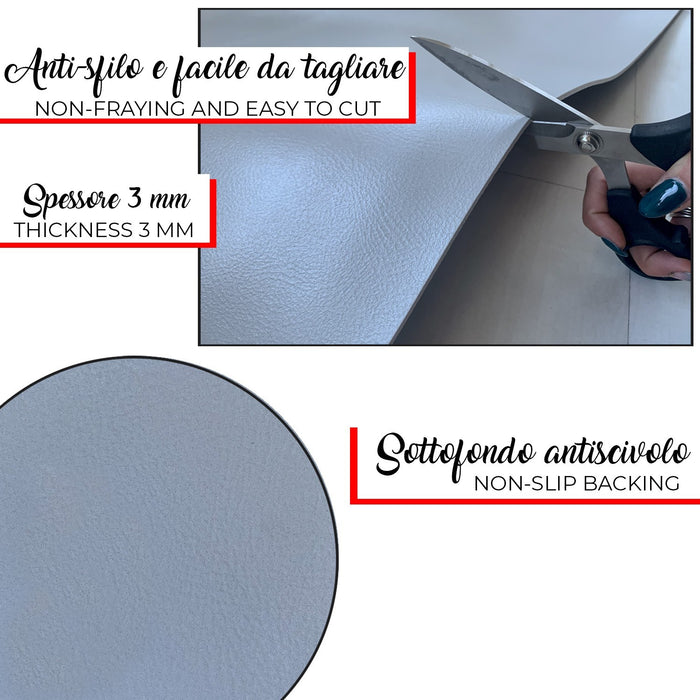 Tappeto Cucina Gomma Pvc 51x270 cm Antimacchia Passatoia Antiscivolo Antisfilo Lavabile Dis_D