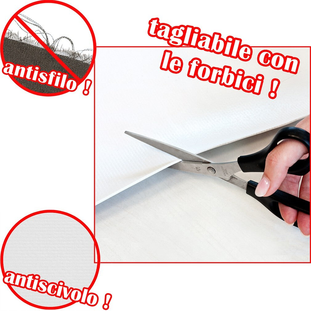 Tappeto Cucina 46x140 Cm Antimacchia Antiscivolo Passatoia Gomma Pvc Flessibile Stampa Digitale Dis D