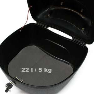 Baule moto bauletto trolley valigia moto scooter 22 litri trasporto 16_0002248