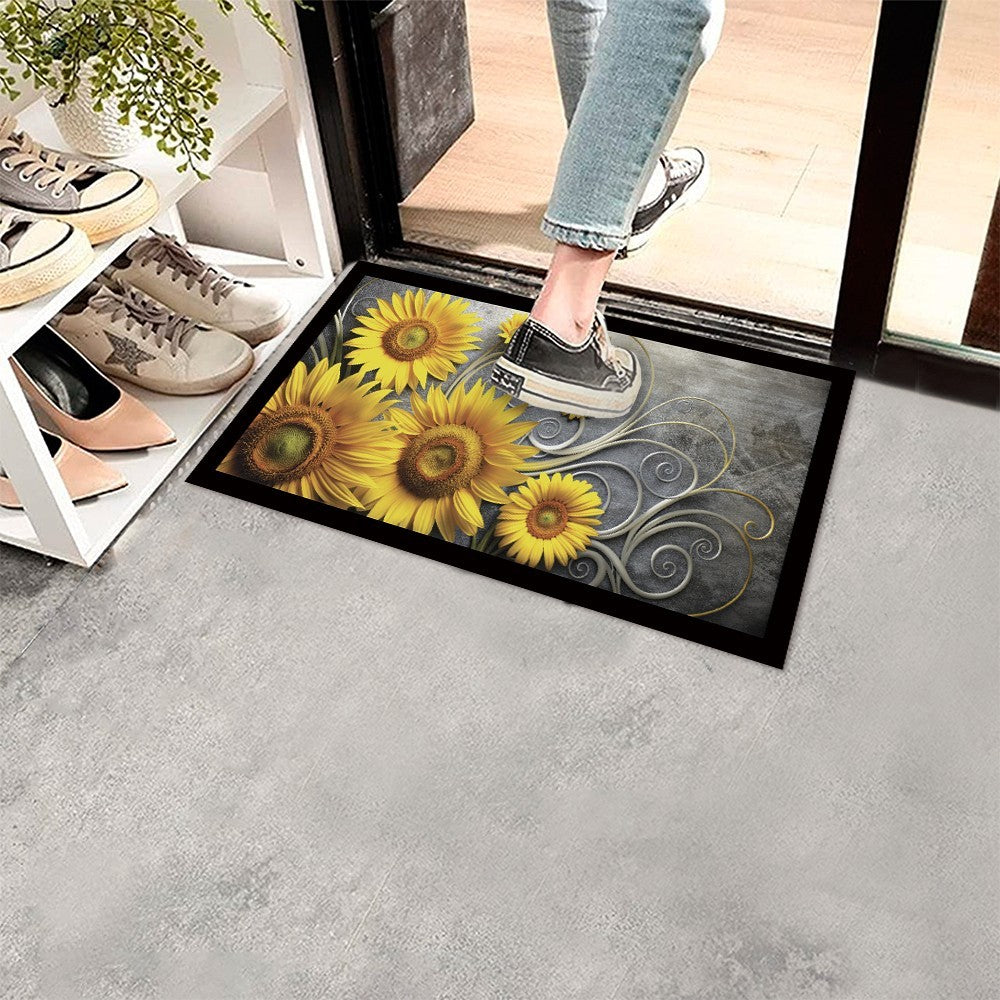 Zerbino Gomma Sostenibile 40X70 Antiscivolo Ingresso Interno Esterno Moderno Dis.R