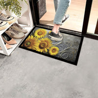 Zerbino Gomma Sostenibile 40X70 Antiscivolo Ingresso Interno Esterno Moderno Dis.R