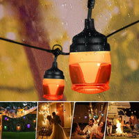 CATENA LUMINOSA SMART LED RGB LAMPADINE ESTERNE DECORATIVE MULTICOLOR IP65 F11C