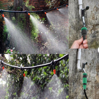 KIT IRRIGATORE ACQUA IRRIGARE GIARDINO GOCCCIA PIANTE TUBO VASI INNAFFIARE 10 MT