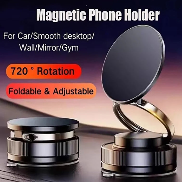 SUPPORTO AUTO MAGNETICO SMARTPHONE ASPIRA MAGSAFE CERCHIO GIREVOLE ROTAZIONE 360