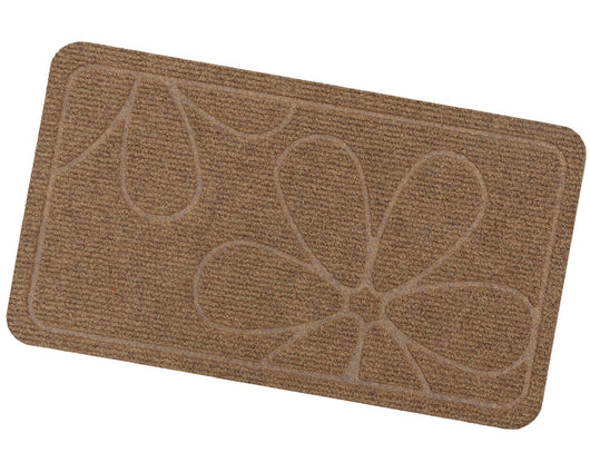 Zerbino Ingresso Assorbente Antiscivolo Asciugapassi Interno Esterno Beige Made In Italy