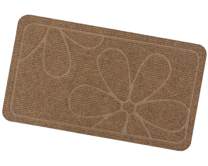 Zerbino Ingresso Assorbente Antiscivolo Asciugapassi Interno Esterno Beige Made In Italy