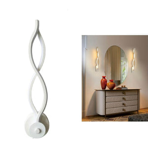 APPLIQUE LAMPADA PER INTERNO MODERNA DA PARETE MURO 12W LUCE CALDA SJ-092