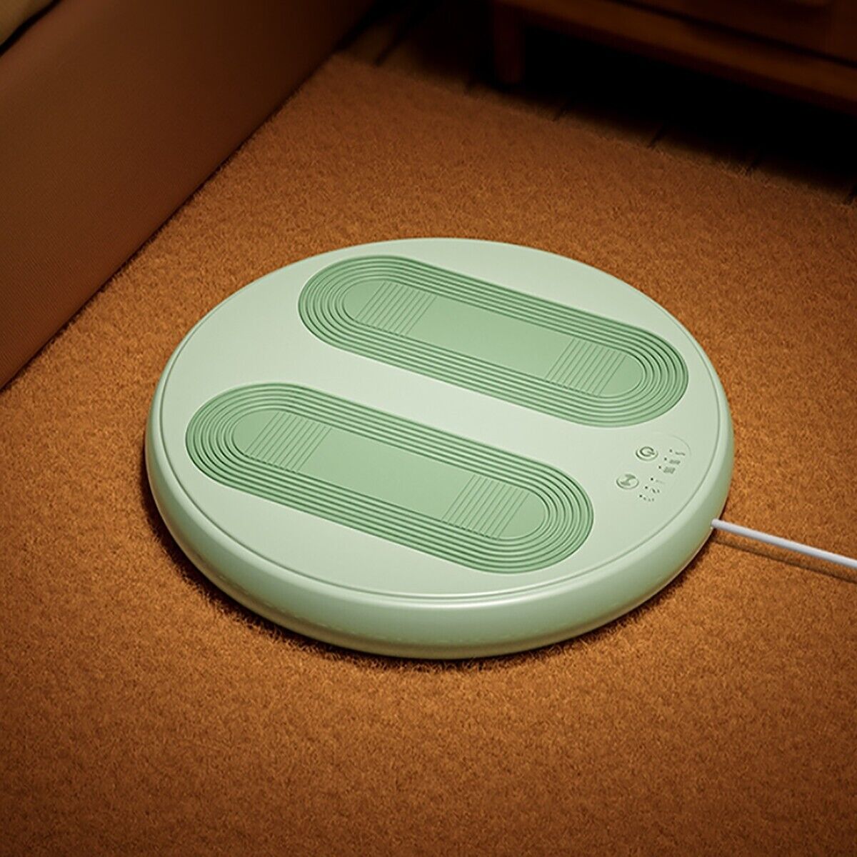 SCALDAPIEDI MASSAGGIANTE USB 3 LIVELLI PIEDI TEMPERATURA E VIBRAZIONE REGOLABILI