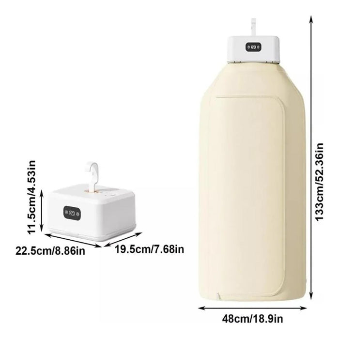 ASCIUGA BIANCHERIA ELETTRICO PORTATILE PIEGHEVOLE ASCIUGATRICE RAPIDA GYJ001