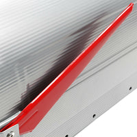 Cassetta postale americana argento Piedino di supporto per posta design americano 16_0000332