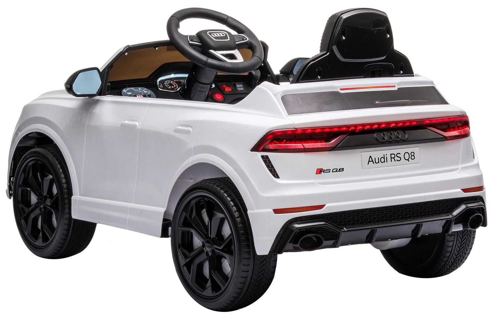 Auto Elettrica per Bambini Audi SQ8 12V-Bianco