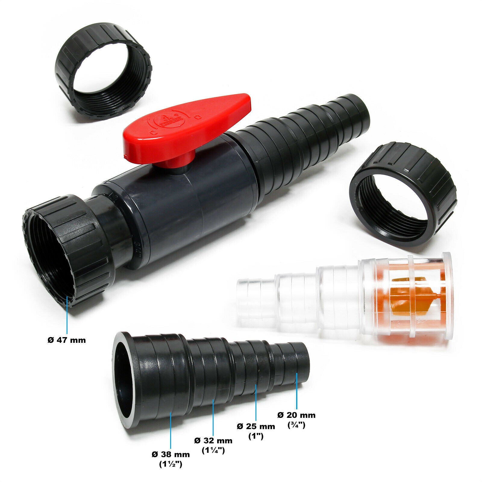 Filtro UV per laghetto a pressione 18 Watt 30.000 litri facile pulizia 16_0001921