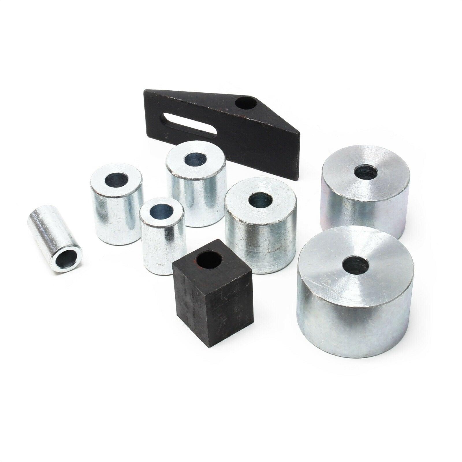 Piegatubi universale da officina pressa piegatubi piega acciaio tondo quadrato rosso 16_0000774