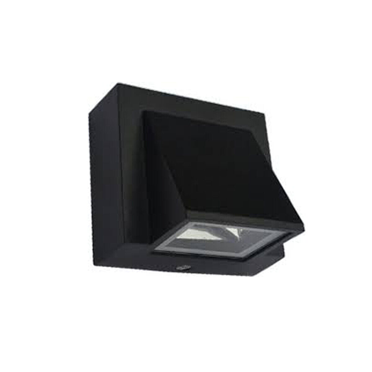 APPLIQUE LED COB IP65 FARETTO 5W LAMPADA MURO PARETE NERO LUCE FREDDA 6000K