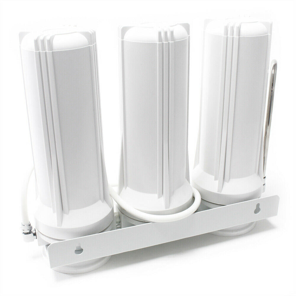 Filtro 3 stadi su lavello in acciaio Filtro a cartuccia 5μ carbone 5μ 16_0002862