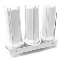 Filtro 3 stadi su lavello in acciaio Filtro a cartuccia 5μ carbone 5μ 16_0002862