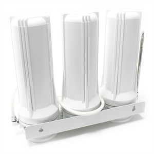 Filtro 3 stadi su lavello in acciaio Filtro a cartuccia 5μ carbone 5μ 16_0002862