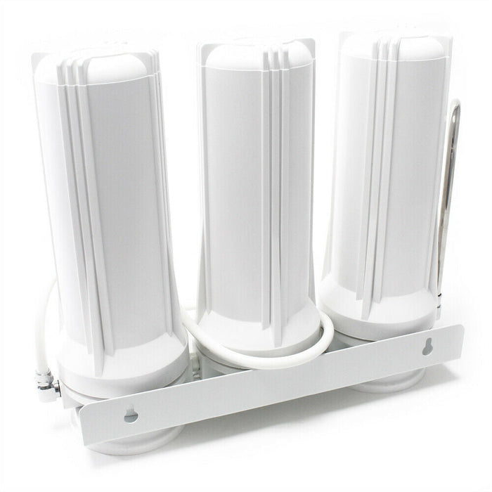 Filtro 3 stadi su lavello in acciaio Filtro a cartuccia 5μ carbone 5μ 16_0002862