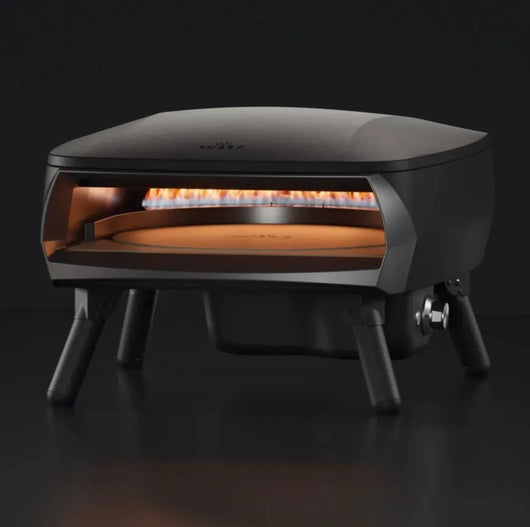 Forno per Pizza Portatile a Gas Witt Pizza Etna Piccolo Rotante 16" - Nero