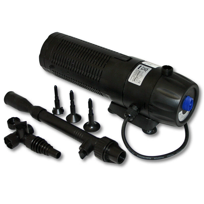 Pompa per fontana chiarificatrice per laghetti e 1000 litri all'ora 24 watt UVC 9 watt 16_0002005