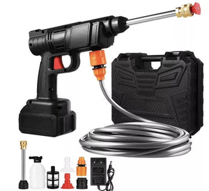 IDROPULITRICE PISTOLA PORTATILE A BATTERIA PRESSIONE ACCESSORI 48V BATTERIA