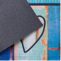 Zerbino Ingresso Moderno Effetto 3D Fondo Pvc Antiscivolo Assorbente Tappeto Porta Entrata Dis_C