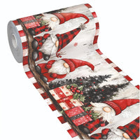 Tappeto Cucina Natale Antimacchia 51x140 cm Gnomi Passatoia Natalizia Antiscivolo Lavabile
