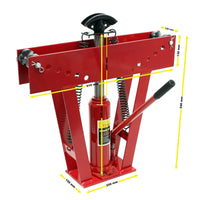 Piegatrice idraulica Pressa piegatubi 12 ton Macchina piegatubi officina riscaldamento tubi 16_0000775