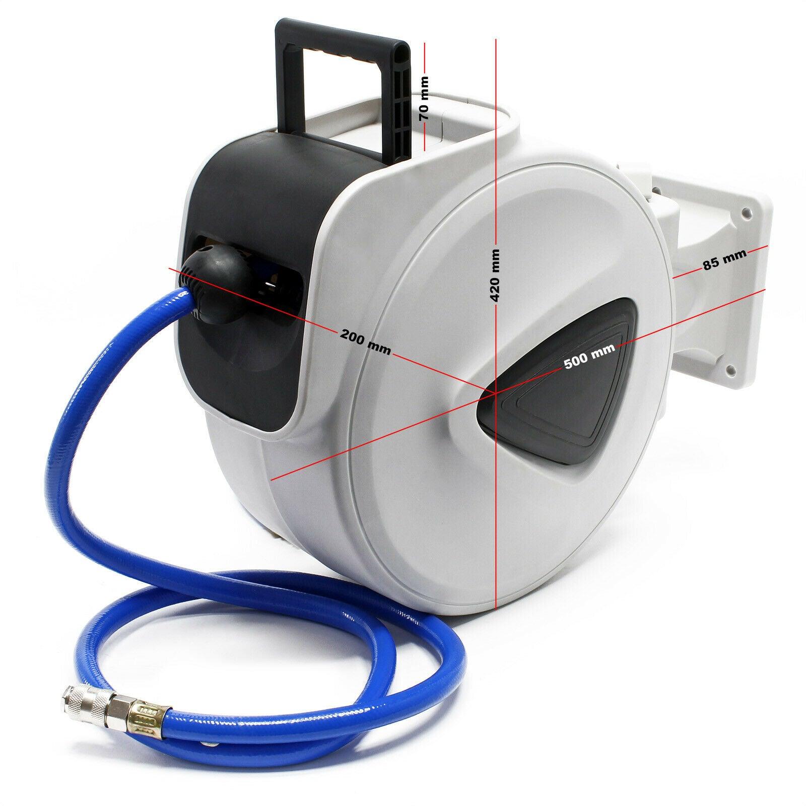 Avvolgitubo aria compressa Avvolgitore pneumatico automatico da 20 mt 16_0002310