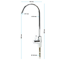 Rubinetto dell'acqua del bagno della cucina ad osmosi inversa 1/4 pollici 6,35 mm 16_0001779