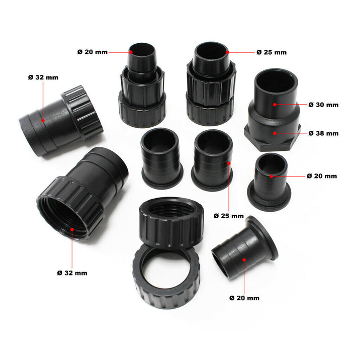 Pompa dell'acqua per laghetto filtro filtrazione eco corso d'acqua 5000 litri all'ora 30 watt koi 16_0002061