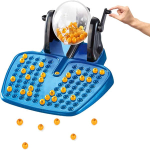 BINGO NATALE GABBIA GIREVOLE GIOCO DA TAVOLO DI SOCIETÀ 48 CARTELLE