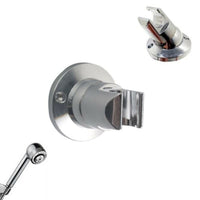 TESTA DOCCIA SUPPORTO MURO REGOLABILE ABS PER MONTAGGIO MOBILE STAFFA DGO-069