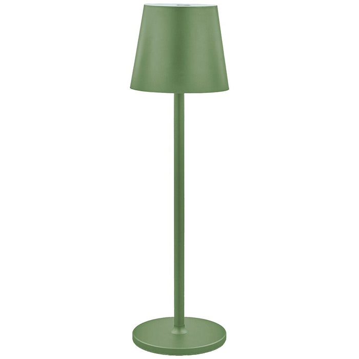 Lampada Touch Led Regolabile Tavolo Abat Jour Comodino Scrivania No Fili Ricaricabile Usb Verde