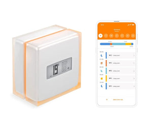 Netatmo NTH01-IT-EC Termostato Wifi Intelligente per caldaia individuale