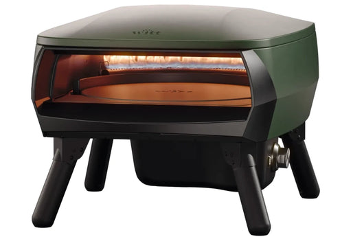 Forno per Pizza Portatile a Gas Witt Pizza Etna Piccolo Rotante 13" - Verde