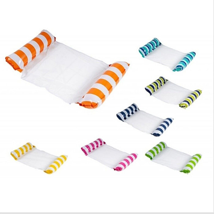 LETTINO POLTRONA SPIAGGIA MARE PISCINA AMACA GONFIABILE RELAX MATERASSINO SEDIA