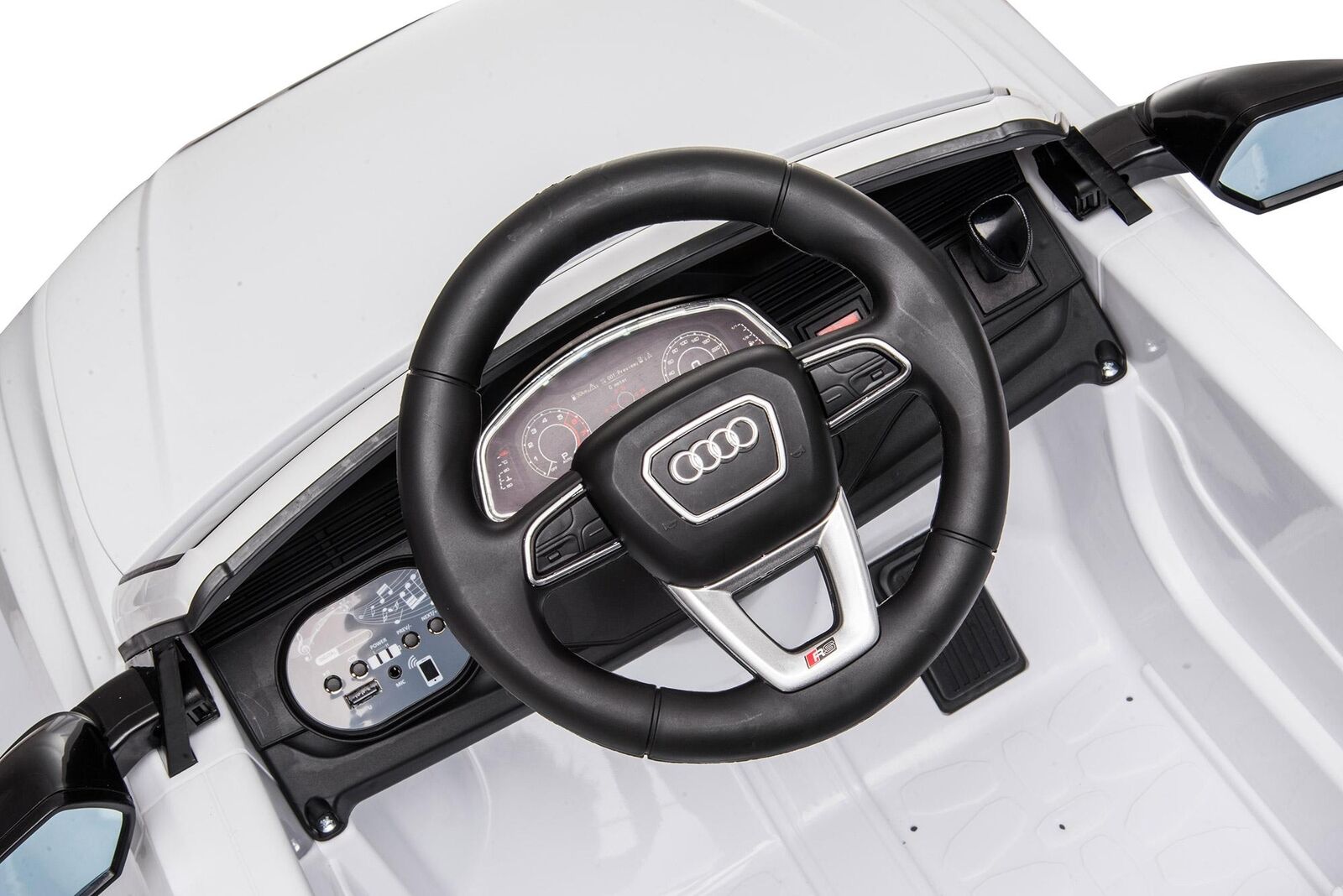 Auto Elettrica per Bambini Audi SQ8 12V-Bianco