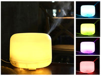 DIFFUSORE PROFUMO UMIDIFICATORE AMBIENTI LED RGB AROMATERAPIA CROMOTERAPIA BENIC