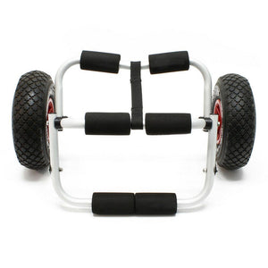 Carrello da trasporto pieghevole in alluminio 45 kg accessori barca canoa kayak surf 16_0002571