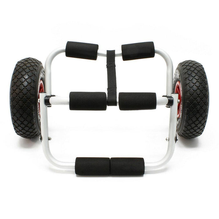 Carrello da trasporto pieghevole in alluminio 45 kg accessori barca canoa kayak surf 16_0002571