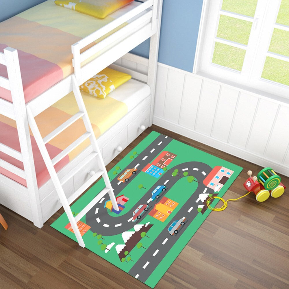 Tappeto Cameretta 120x150 Cm Camera Letto Bambini Moderno Antimacchia Morbido Gioco Bimbi Dis E