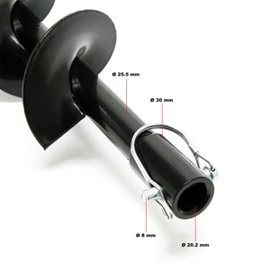 Ricambio coclea trivella 100 m trapano a pavimento giardinaggio 16_0001559